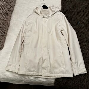 Burton Women’s White Jet Set Ski Jacket